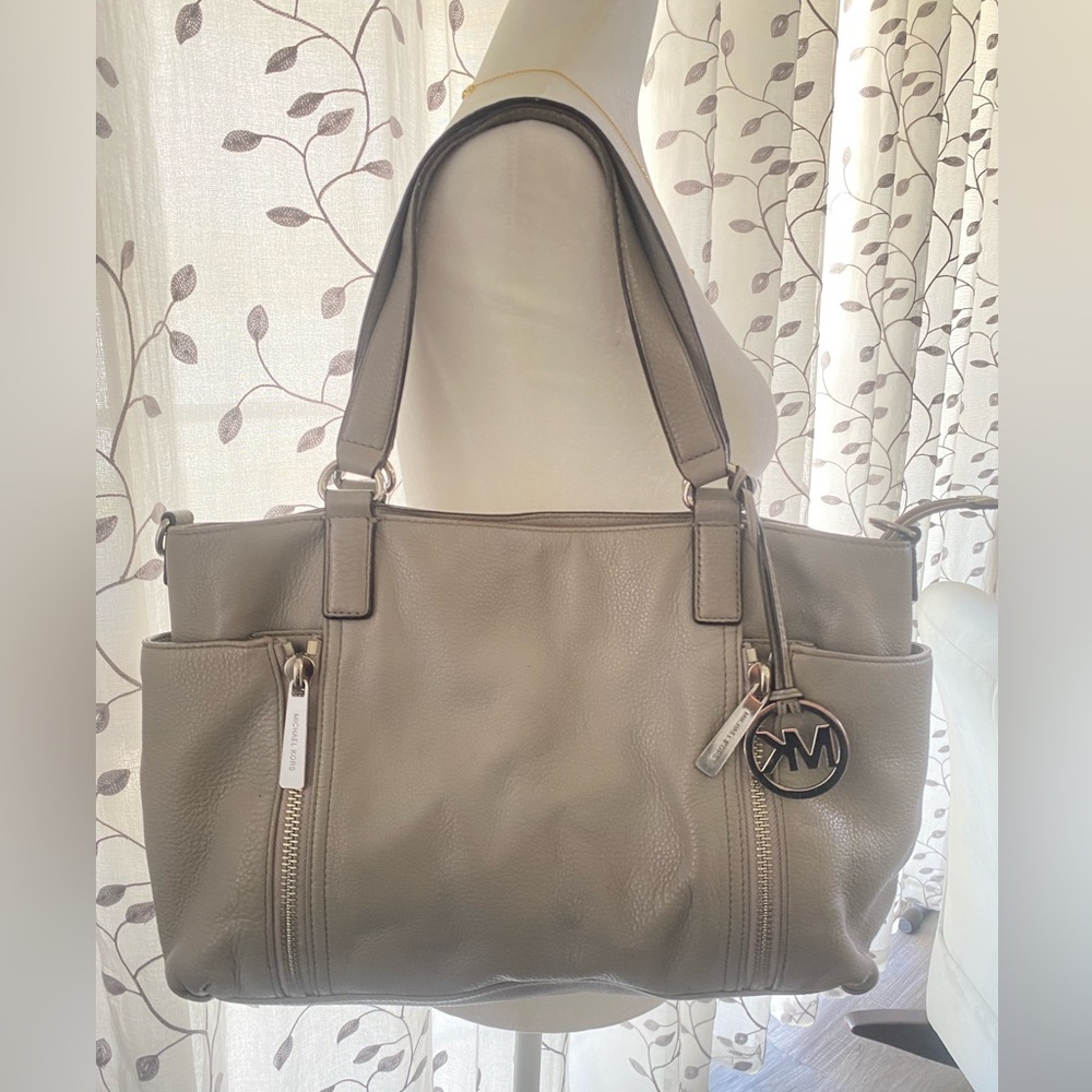Michael Kors Gray Shoulder Handbag Purse